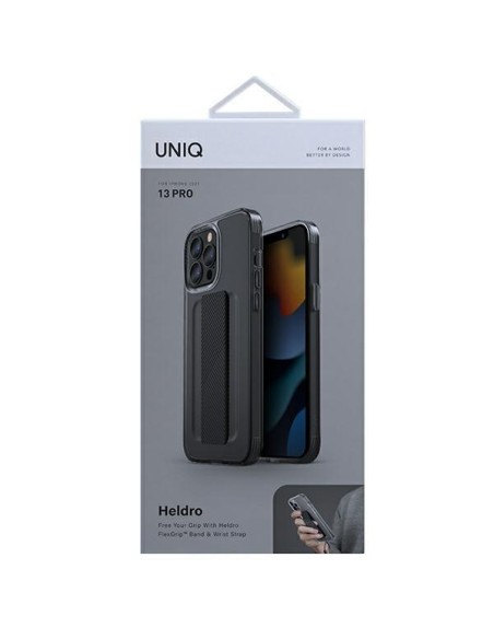 Uniq Heldro dėklas, skirtas iPhone 13 Pro / iPhone 13 - pilkas Uniq Heldro dėklas, skirtas iPhone 13 Pro / iPhone 13 - pilkas
