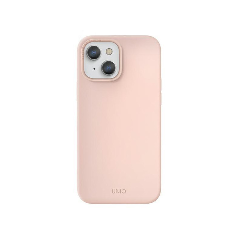 UNIQ Lino Hue MagSafe dėklas iPhone 13 - rožinis