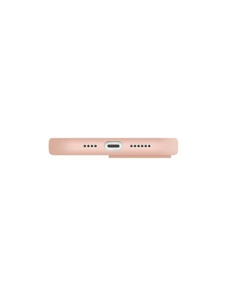 UNIQ Lino Hue MagSafe dėklas, skirtas iPhone 13 Pro / iPhone 13 - rožinis UNIQ Lino Hue MagSafe dėklas, skirtas iPhone 13 Pro / iPhone 13 - rožinis