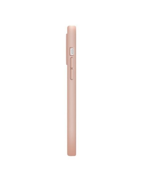 Uniq Lino dėklas skirtas iPhone 13 Pro / iPhone 13 - rožinis Uniq Lino dėklas skirtas iPhone 13 Pro / iPhone 13 - rožinis