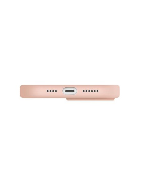 Uniq Lino dėklas skirtas iPhone 13 Pro / iPhone 13 - rožinis Uniq Lino dėklas skirtas iPhone 13 Pro / iPhone 13 - rožinis