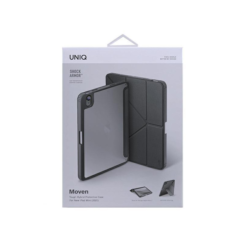 UNIQ Moven dėklas iPad mini (2021) - pilkas