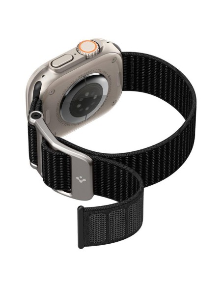 Spigen DuraPro Flex dirželis, skirtas Apple Watch 4/ 5/ 6/ 7/ 8/ 9/ SE/ Ultra (42/ 44/ 45/ 49 mm) – juodas Spigen DuraPro Flex dirželis, skirtas Apple Watch 4/ 5/ 6/ 7/ 8/ 9/ SE/ Ultra (42/ 44/ 45/ 49 mm) – juodas