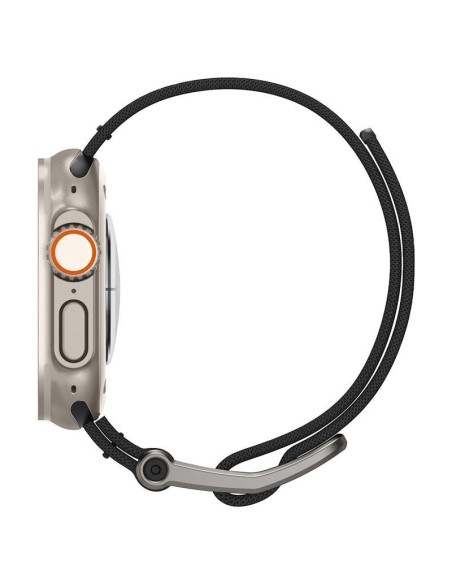 Spigen DuraPro Flex dirželis, skirtas Apple Watch 4/ 5/ 6/ 7/ 8/ 9/ SE/ Ultra (42/ 44/ 45/ 49 mm) – juodas Spigen DuraPro Flex dirželis, skirtas Apple Watch 4/ 5/ 6/ 7/ 8/ 9/ SE/ Ultra (42/ 44/ 45/ 49 mm) – juodas