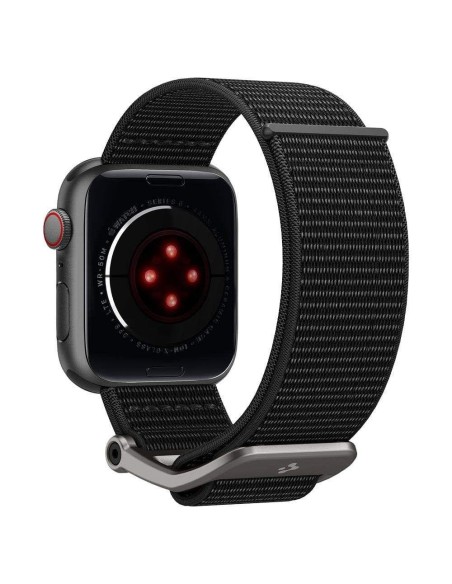 Spigen DuraPro Flex dirželis, skirtas Apple Watch 4/ 5/ 6/ 7/ 8/ 9/ SE/ Ultra (42/ 44/ 45/ 49 mm) – juodas Spigen DuraPro Flex dirželis, skirtas Apple Watch 4/ 5/ 6/ 7/ 8/ 9/ SE/ Ultra (42/ 44/ 45/ 49 mm) – juodas