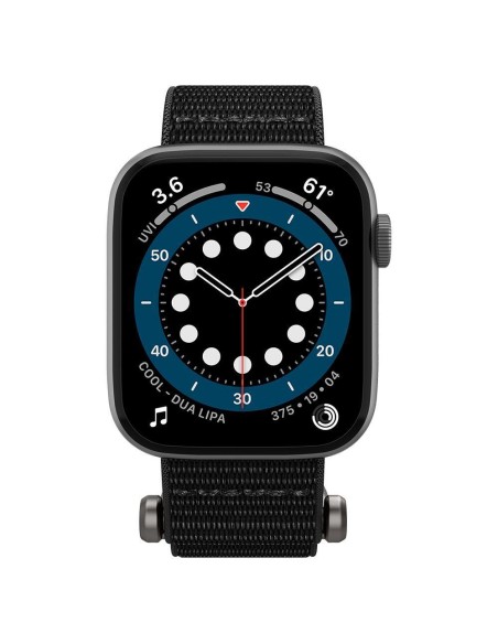 Spigen DuraPro Flex dirželis, skirtas Apple Watch 4/ 5/ 6/ 7/ 8/ 9/ SE/ Ultra (42/ 44/ 45/ 49 mm) – juodas Spigen DuraPro Flex dirželis, skirtas Apple Watch 4/ 5/ 6/ 7/ 8/ 9/ SE/ Ultra (42/ 44/ 45/ 49 mm) – juodas