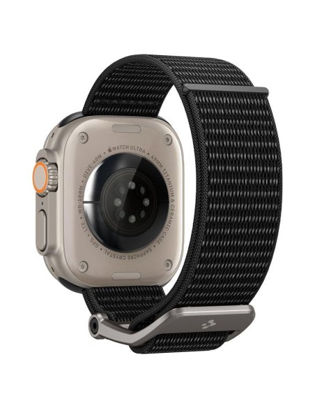 Spigen DuraPro Flex dirželis, skirtas Apple Watch 4/ 5/ 6/ 7/ 8/ 9/ SE/ Ultra (42/ 44/ 45/ 49 mm) – juodas Spigen DuraPro Flex dirželis, skirtas Apple Watch 4/ 5/ 6/ 7/ 8/ 9/ SE/ Ultra (42/ 44/ 45/ 49 mm) – juodas