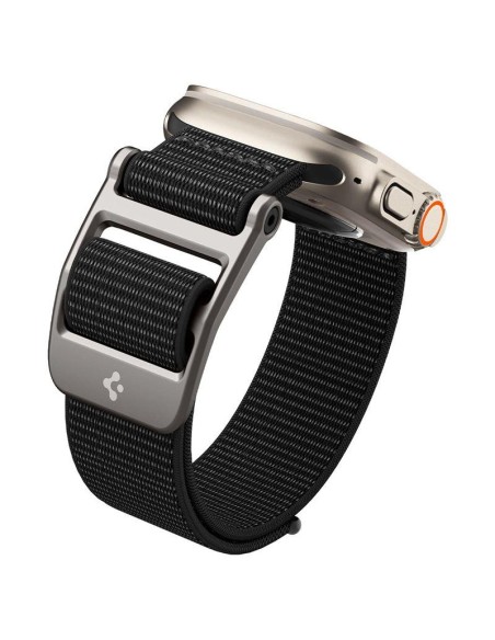 Spigen DuraPro Flex dirželis, skirtas Apple Watch 4/ 5/ 6/ 7/ 8/ 9/ SE/ Ultra (42/ 44/ 45/ 49 mm) – juodas Spigen DuraPro Flex dirželis, skirtas Apple Watch 4/ 5/ 6/ 7/ 8/ 9/ SE/ Ultra (42/ 44/ 45/ 49 mm) – juodas