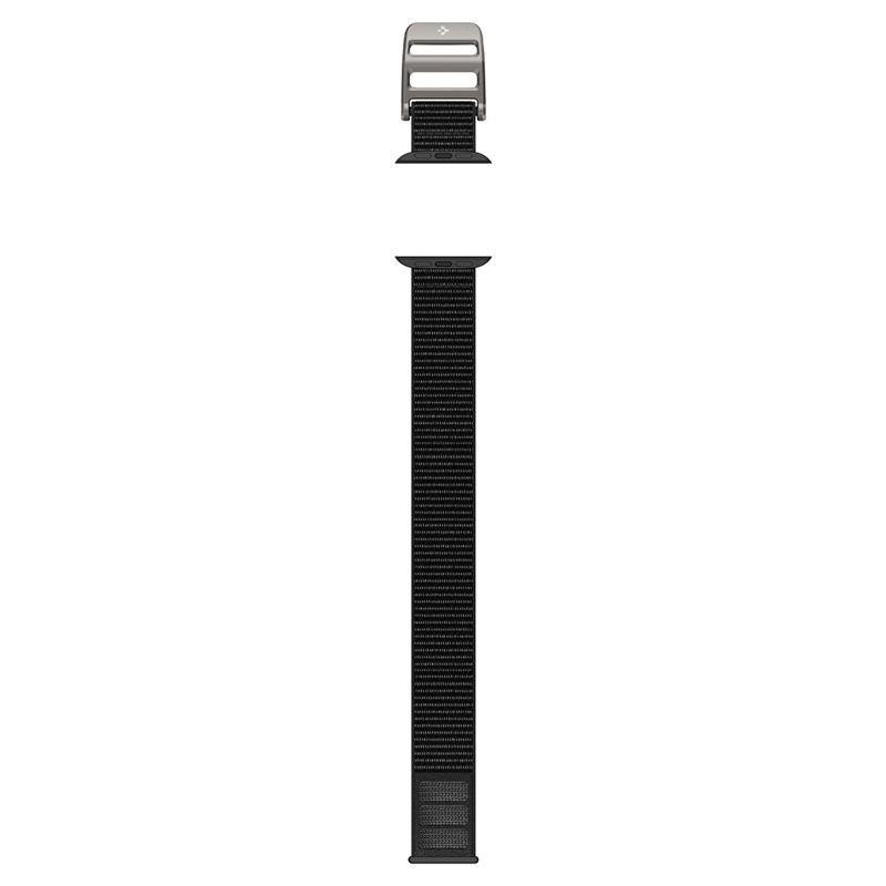 Spigen DuraPro Flex dirželis, skirtas Apple Watch 4/ 5/ 6/ 7/ 8/ 9/ SE/ Ultra (42/ 44/ 45/ 49 mm) – juodas