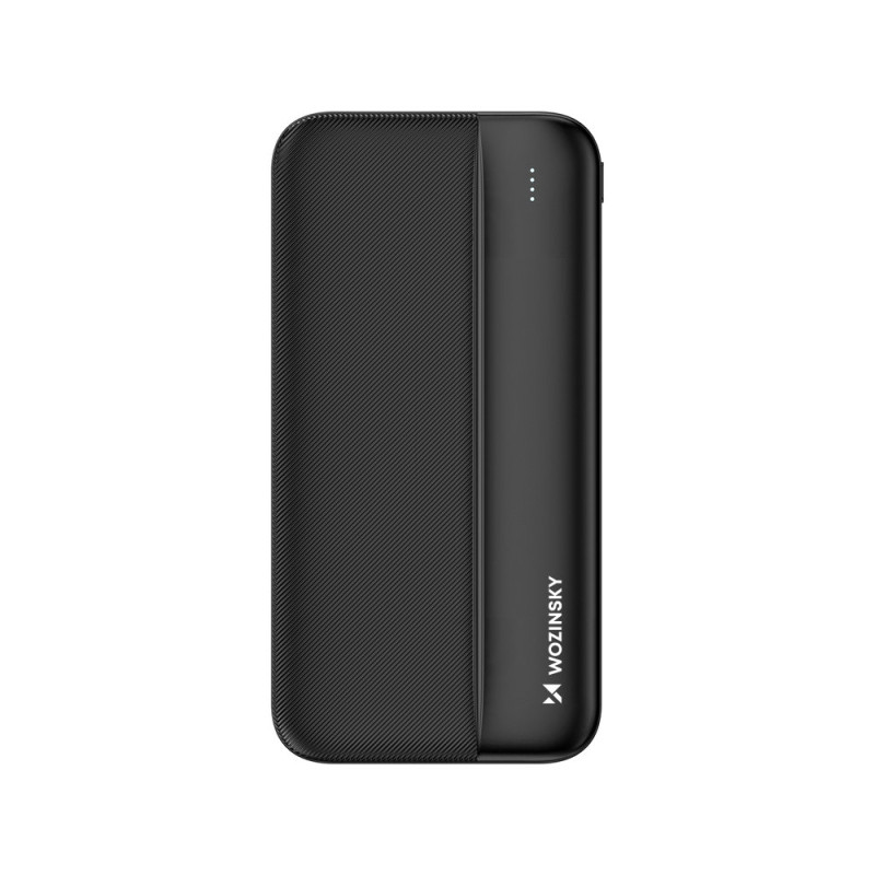 Powerbank Li-Po 10000mAh 2xUSB juoda