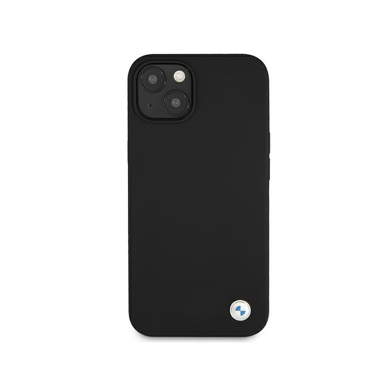 BMW Silicone Signature dėklas iPhone 13 mini - juodas