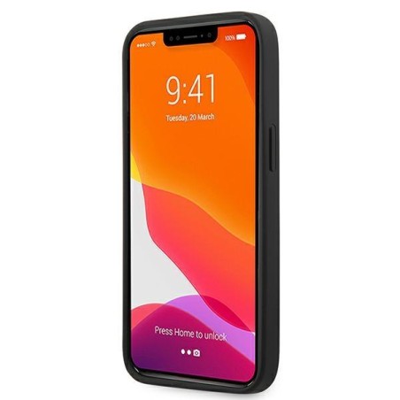 Ferrari On Track Carbon Stripe dėklas iPhone 13 mini - raudonas