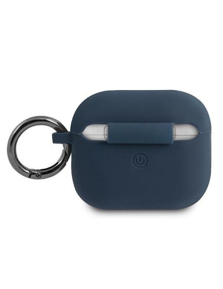 JAV Polo Assn byla Silikono kolekcija, skirta „AirPods 3“ – tamsiai mėlyna JAV Polo Assn byla Silikono kolekcija, skirta „AirPods 3“ – tamsiai mėlyna