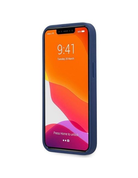 JAV Polo Assn byla Silikono kolekcija, skirta iPhone 13 Pro Max – tamsiai mėlyna JAV Polo Assn byla Silikono kolekcija, skirta iPhone 13 Pro Max – tamsiai mėlyna