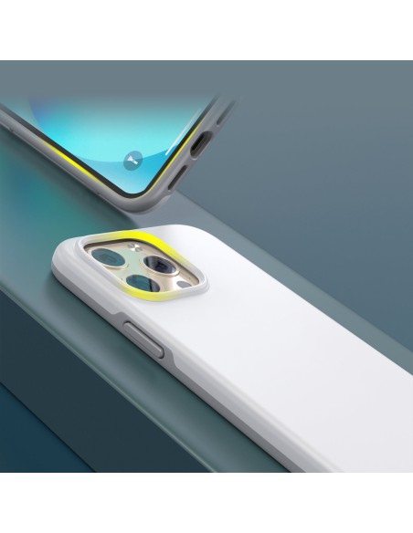 Dėklas iPhone 13 Pro Max MFM Nuo kritimo dėklas baltas Dėklas iPhone 13 Pro Max MFM Nuo kritimo dėklas baltas