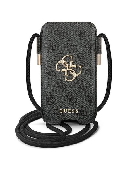 Guess 4G Big Metal Logo rankinė 6,7& 39 & 39 - pilka Guess 4G Big Metal Logo rankinė 6,7& 39 & 39 - pilka