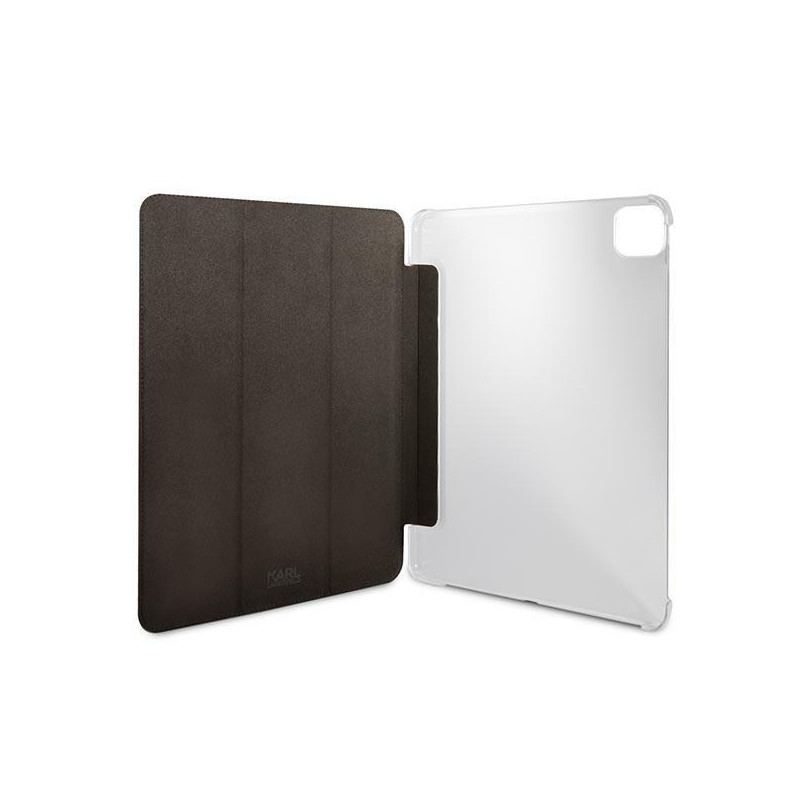 Karl Lagerfeld Saffiano Karl&Choupette dėklas, skirtas iPad 11& 39 & 39 Pro 2021 - juodas