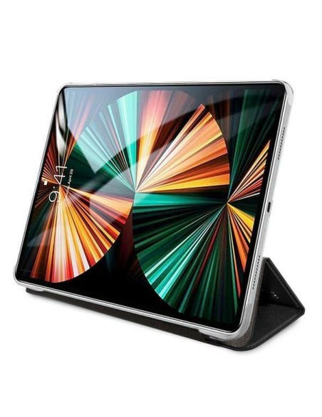 Karl Lagerfeld Saffiano Karl&Choupette dėklas, skirtas iPad 12,9& 39 & 39 Pro 2021 – juodas