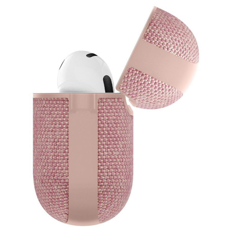 Spigen Urban Fit dėklas, skirtas Apple AirPods 3 – rožinė ir auksinė