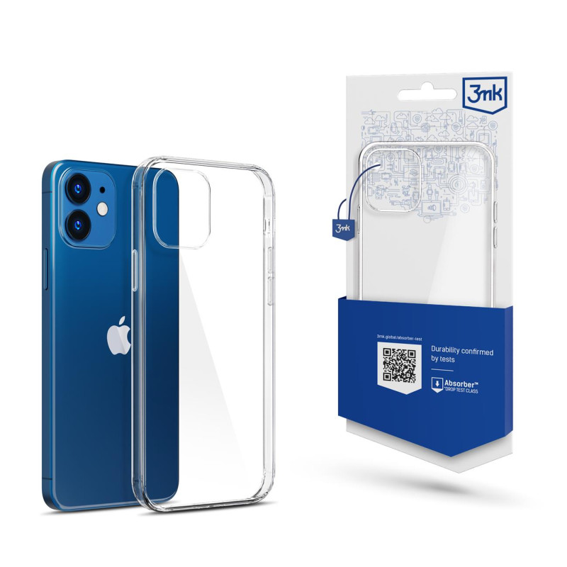 3mk skaidrus dėklas iPhone 12 mini - skaidrus 3mk skaidrus dėklas iPhone 12 mini - skaidrus