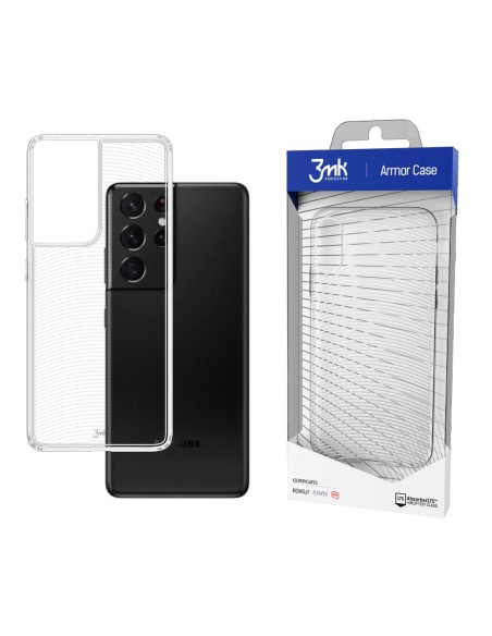 3mk Armor Case Samsung Galaxy S21 Ultra 5G - skaidrus 3mk Armor Case Samsung Galaxy S21 Ultra 5G - skaidrus