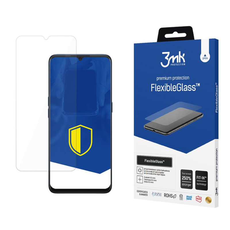 3mk FlexibleGlass™ hibridinis stiklas ant Oppo A91
