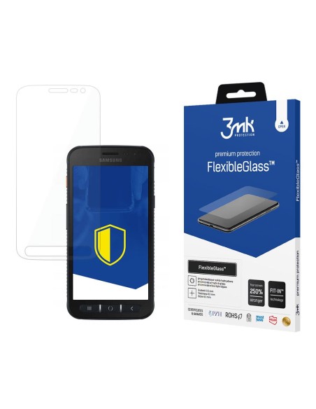 3mk FlexibleGlass™ hibridinis stiklas, skirtas Samsung Galaxy Xcover 4s 3mk FlexibleGlass™ hibridinis stiklas, skirtas Samsung Galaxy Xcover 4s
