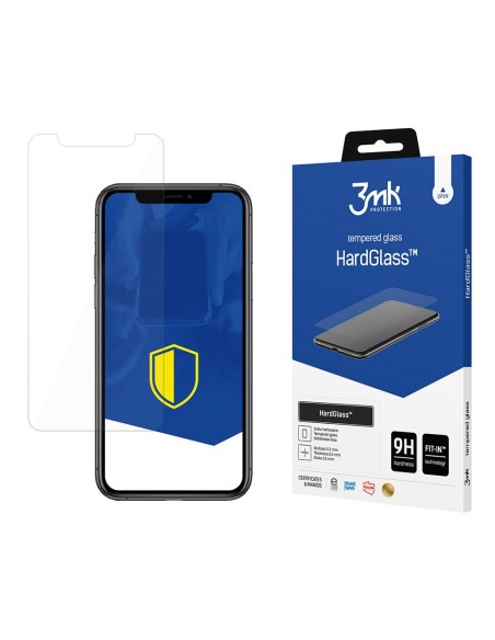 9H 3mk HardGlass™ stiklas, skirtas iPhone 11 Pro 9H 3mk HardGlass™ stiklas, skirtas iPhone 11 Pro