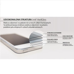 9H 3mk HardGlass™ stiklas, skirtas iPhone SE 2020 / iPhone SE 2022
