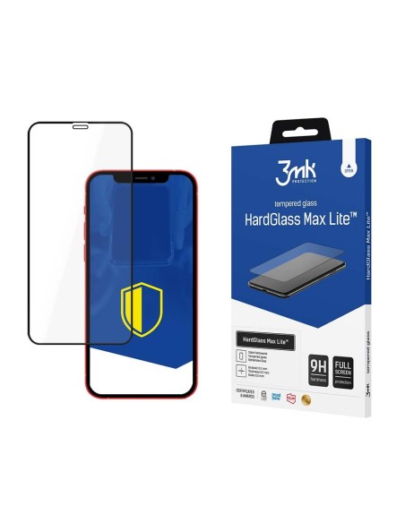 9H 3mk HardGlass Max Lite™ stiklas, skirtas iPhone 12 / iPhone 12 Pro