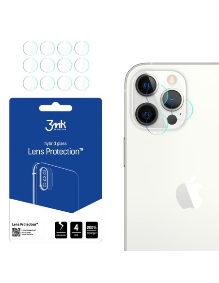 3mk Lens Protection™ hibridinis fotoaparato stiklas, skirtas iPhone 12 Pro Max 3mk Lens Protection™ hibridinis fotoaparato stiklas, skirtas iPhone 12 Pro Max
