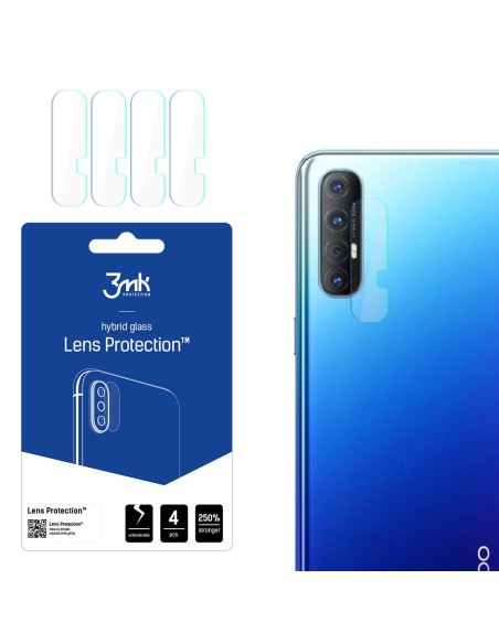 3mk Lens Protection™ hibridinis fotoaparato stiklas, skirtas Oppo Reno 3 Pro 3mk Lens Protection™ hibridinis fotoaparato stiklas, skirtas Oppo Reno 3 Pro