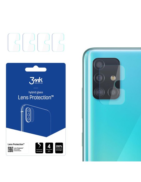 3mk Lens Protection™ hibridinis fotoaparato stiklas, skirtas Samsung Galaxy A51 4G 3mk Lens Protection™ hibridinis fotoaparato stiklas, skirtas Samsung Galaxy A51 4G