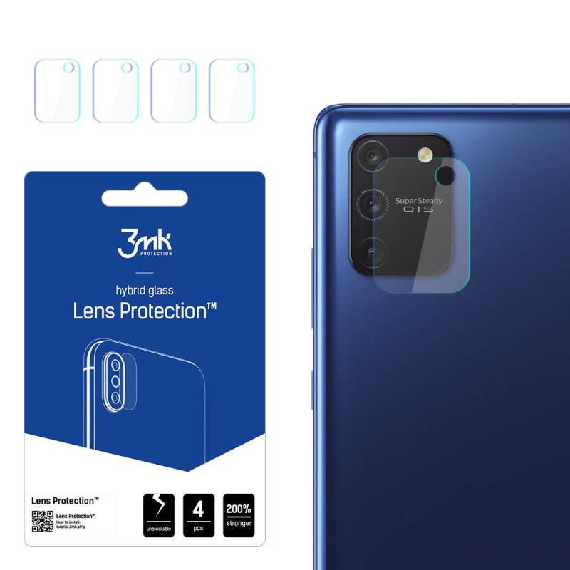 3mk Lens Protection™ hibridinis fotoaparato stiklas, skirtas Samsung Galaxy S10 Lite