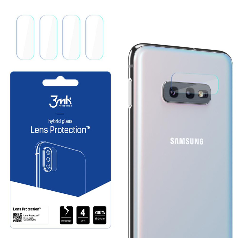 3mk Lens Protection™ hibridinis fotoaparato stiklas, skirtas Samsung Galaxy S10e
