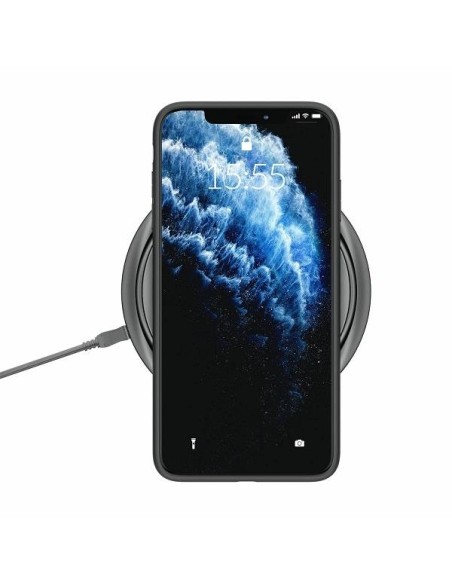 3mk matinis dėklas, skirtas iPhone 11 – juodas 3mk matinis dėklas, skirtas iPhone 11 – juodas