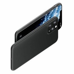 3mk matinis dėklas, skirtas iPhone 11 – juodas