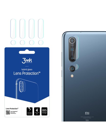 3mk Lens Protection™ hibridinis fotoaparato stiklas, skirtas Xiaomi Mi 10 5G 3mk Lens Protection™ hibridinis fotoaparato stiklas, skirtas Xiaomi Mi 10 5G