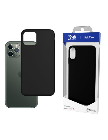 3mk matinis dėklas, skirtas iPhone 12 Pro Max – juodas 3mk matinis dėklas, skirtas iPhone 12 Pro Max – juodas