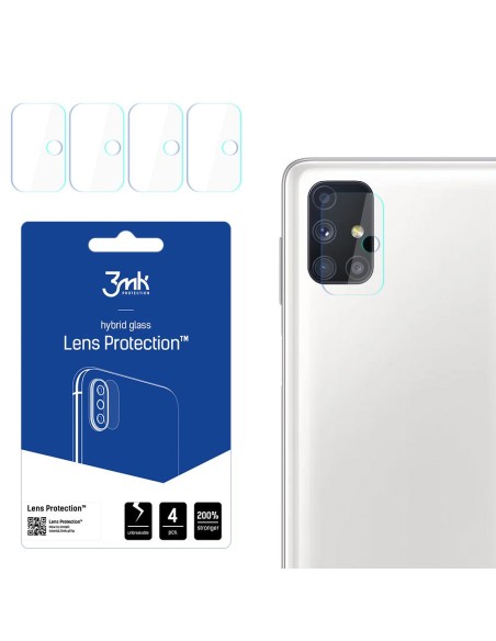 3mk Lens Protection™ hibridinis fotoaparato stiklas, skirtas Samsung Galaxy M51 3mk Lens Protection™ hibridinis fotoaparato stiklas, skirtas Samsung Galaxy M51
