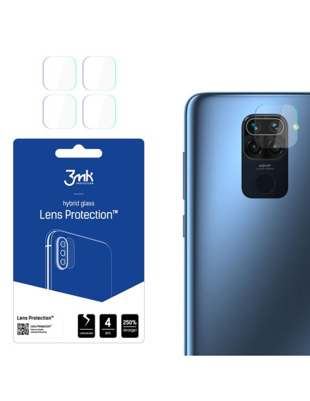 3mk Lens Protection™ hibridinis fotoaparato stiklas, skirtas Xiaomi Redmi Note 9 4G 3mk Lens Protection™ hibridinis fotoaparato stiklas, skirtas Xiaomi Redmi Note 9 4G
