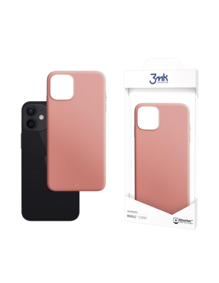 3mk matinis dėklas iPhone 12 mini - rožinis