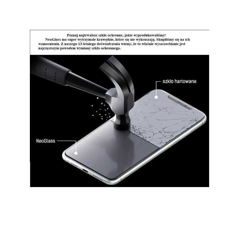 3mk NeoGlass™ kompozitinis stiklas, skirtas iPhone Xr