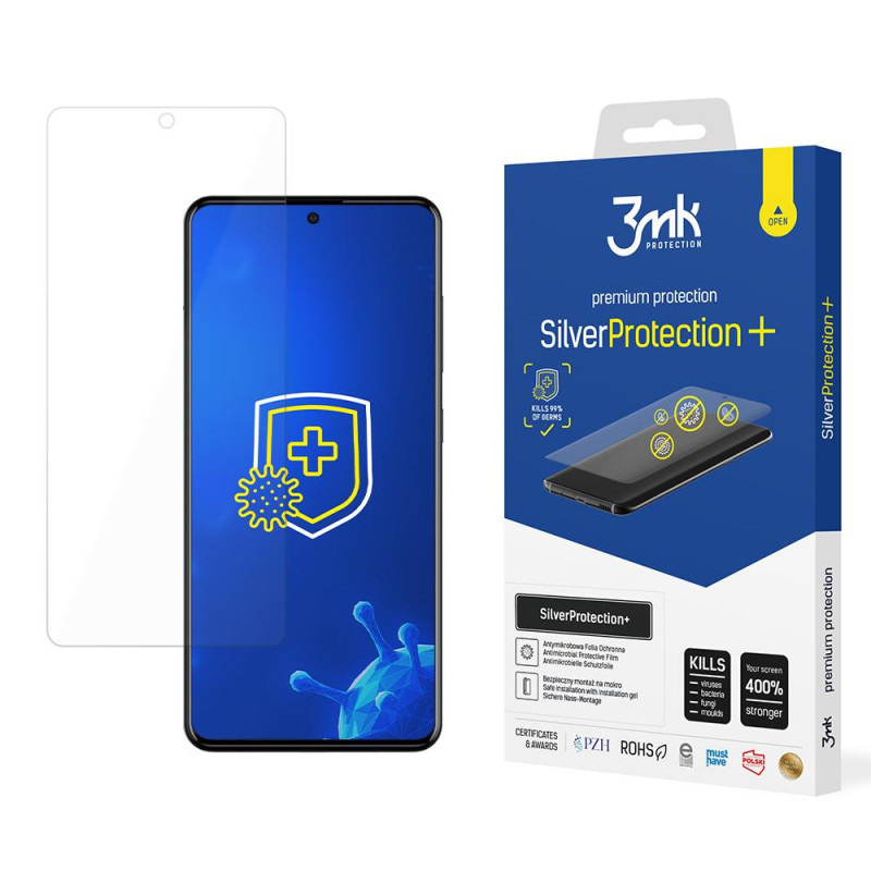 3mk SilverProtection+ apsauginė folija, skirta Samsung Galaxy A51 4G 3mk SilverProtection+ apsauginė folija, skirta Samsung Galaxy A51 4G
