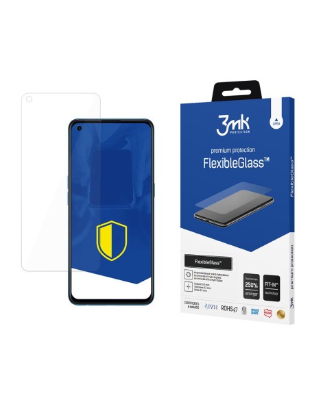 3mk FlexibleGlass™ hibridinis stiklas ant Oppo Reno 5/ 5 K 5G 3mk FlexibleGlass™ hibridinis stiklas ant Oppo Reno 5/ 5 K 5G