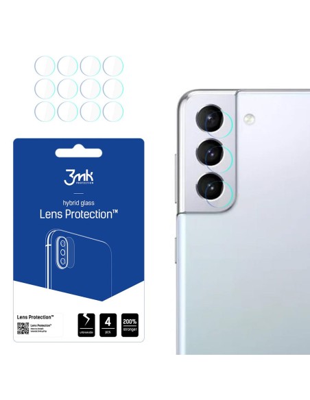 3mk Lens Protection™ hibridinis fotoaparato stiklas, skirtas Samsung Galaxy S21+ 5G 3mk Lens Protection™ hibridinis fotoaparato stiklas, skirtas Samsung Galaxy S21+ 5G