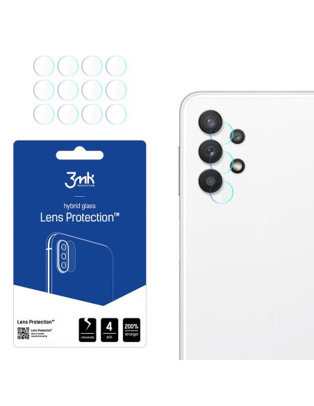 3mk Lens Protection™ hibridinis fotoaparato stiklas, skirtas Samsung Galaxy A32 5G 3mk Lens Protection™ hibridinis fotoaparato stiklas, skirtas Samsung Galaxy A32 5G