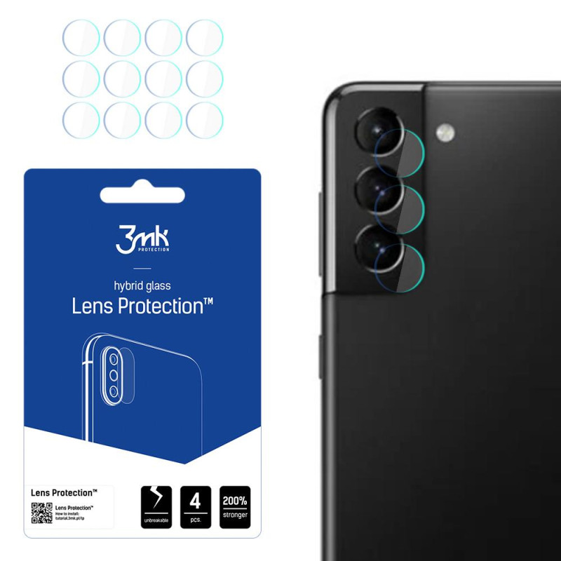 3mk Lens Protection™ hibridinis fotoaparato stiklas, skirtas Samsung Galaxy S21 5G