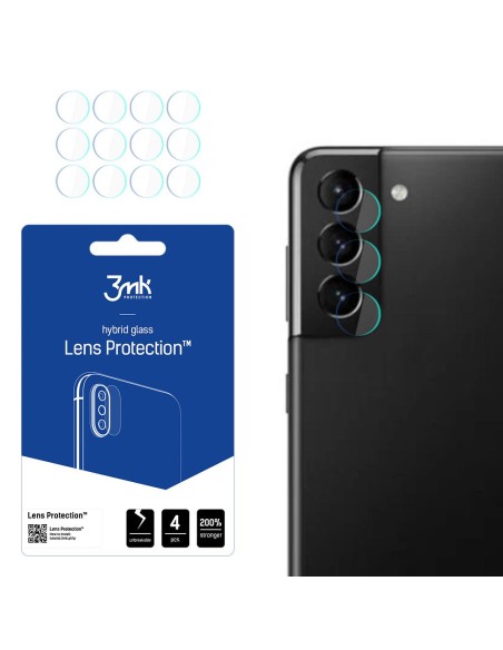 3mk Lens Protection™ hibridinis fotoaparato stiklas, skirtas Samsung Galaxy S21 5G 3mk Lens Protection™ hibridinis fotoaparato stiklas, skirtas Samsung Galaxy S21 5G