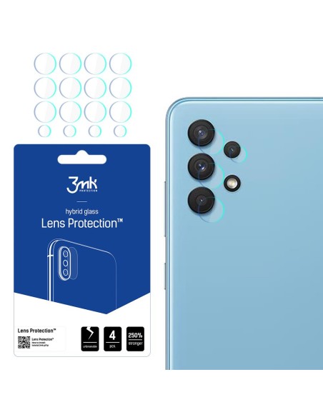 3mk Lens Protection™ hibridinis fotoaparato stiklas, skirtas Samsung Galaxy A32 4G 3mk Lens Protection™ hibridinis fotoaparato stiklas, skirtas Samsung Galaxy A32 4G